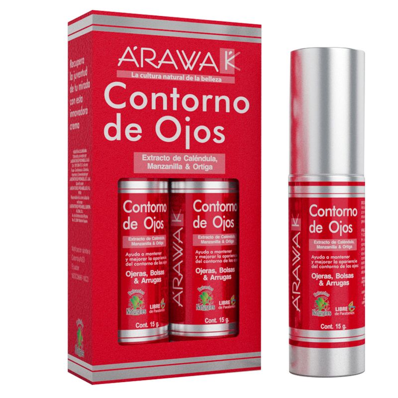 Oferta Arawak Crema Contorno Ojos Pague: 1 Un Lleve: 2 Und