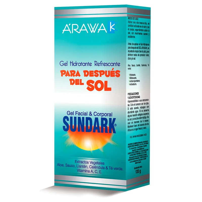 Gel Arawak Hidratante Post Sol