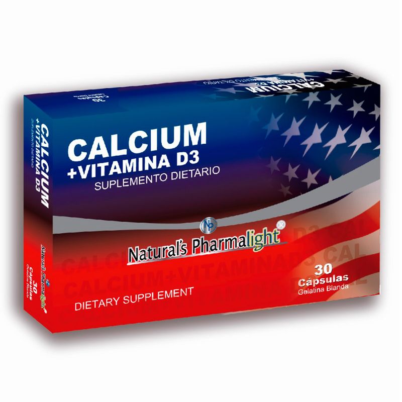 Calcium + Vitamina D3 Cápsula Blanda