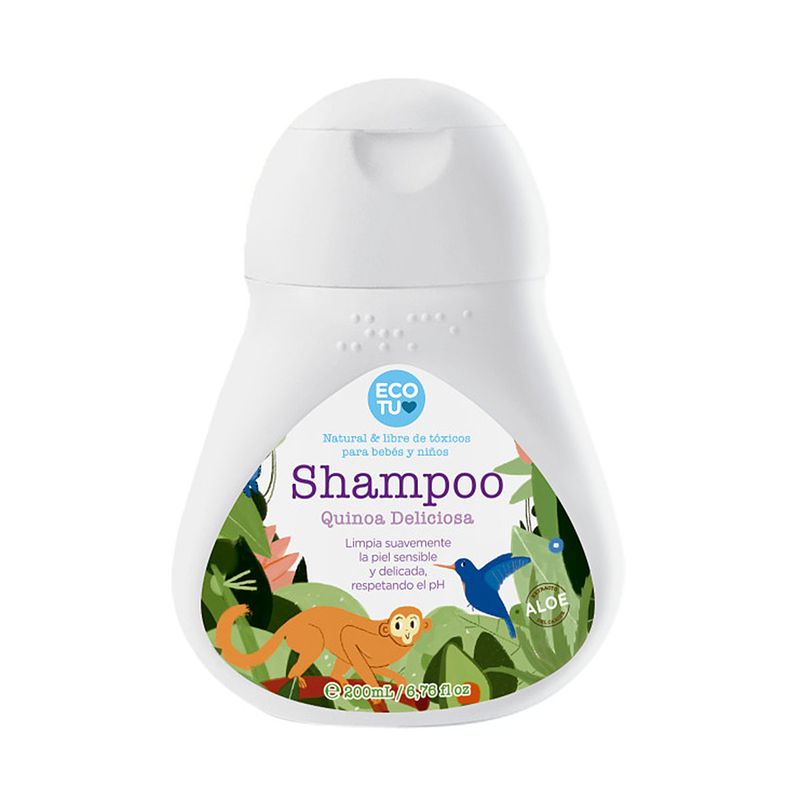 Shampoo Para Bebes 100% Natural De Quinua Deliciosa x 200ml