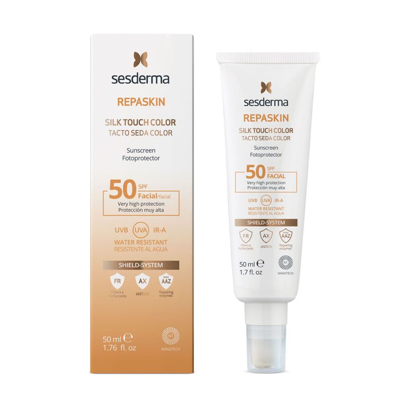 Repaskin Sesderma Tacto Seda Protector Solar Spf50+